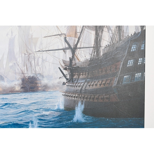 58 - Very Large Limited Edition on Canvas by World Renowned Marine Artist Steven Dews 