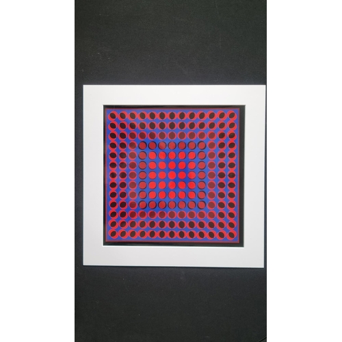 77 - Victor Vasarely Heliogravure.