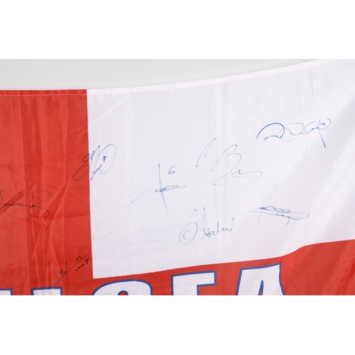 112 - CHELSEA STARS & SIGNED FLAG Original Signature