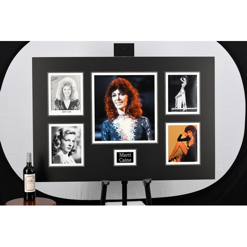 116 - Marti Caine Signed Photo Presentation