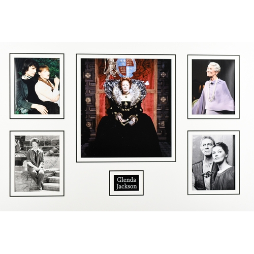 117 - Glenda Jackson Unique Signed Photo Presentation