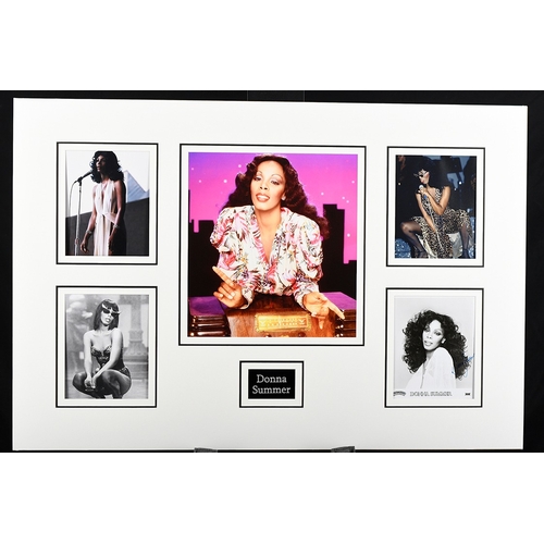 129 - Donna Summer Unique Signed Photo Presentation