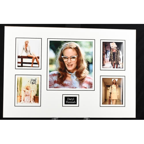 138 - Daryl Hannah Unique Signed Photo Presentation