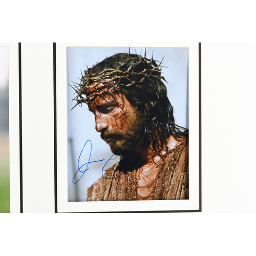 140 - Jim Gaviezel Unique Signed Photo Presentation