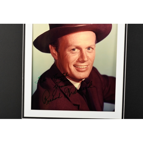 144 - Richard Widmark Unique Signed Photo Presentation