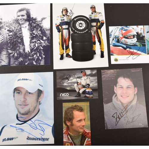 147 - Formula 1 Drivers original signatures