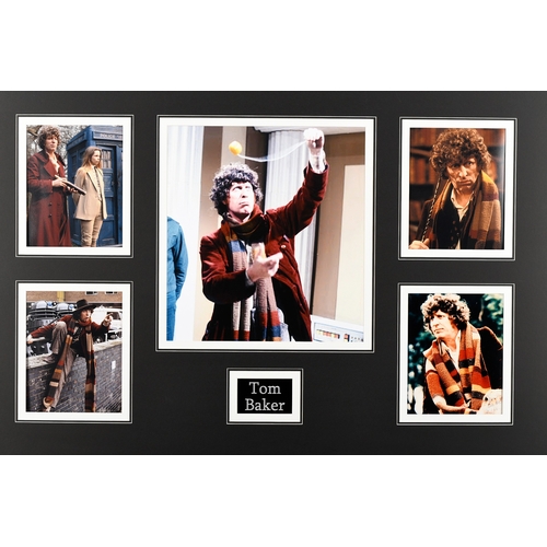 18 - Tom Baker Signed Photo Presentation