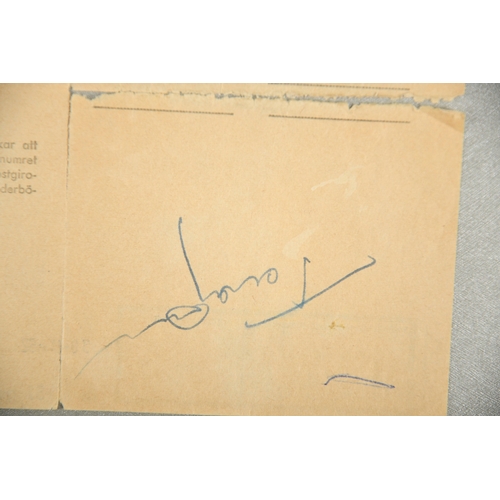 2 - Yuri Gagarin Original Signature