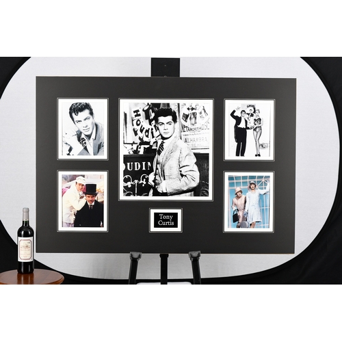 33 - Tony Curtis Signed Photo Presentation