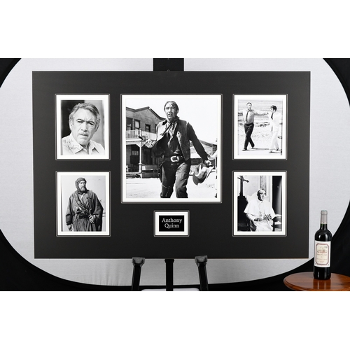 40 - Anthony Quinn Signed Photo Presentation