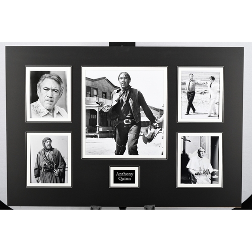 40 - Anthony Quinn Signed Photo Presentation