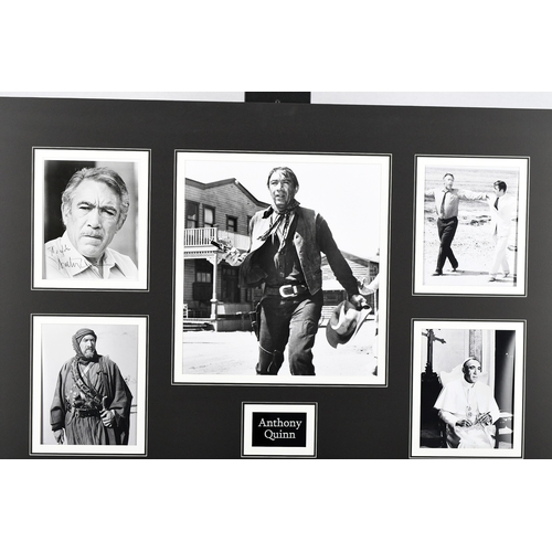 40 - Anthony Quinn Signed Photo Presentation