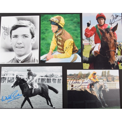 57 - Horse Racing original signatures