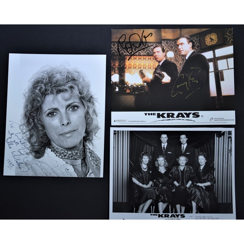 61 - THE KRAYS FILM Actors Original signatures