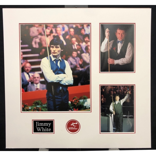 68 - JIMMY WHITE original signed presentation