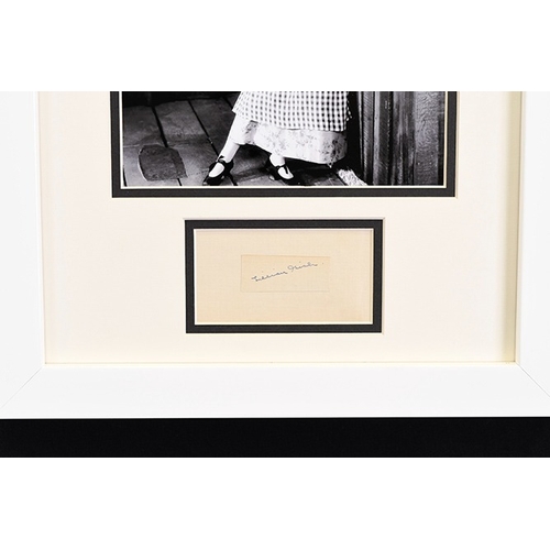 69 - Lillian Gish Framed Signature