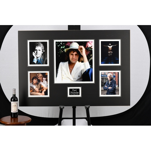 89 - Paul Nicholas Signed Photo Presentation