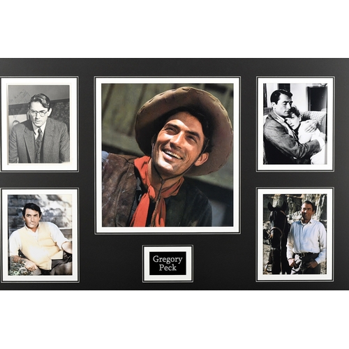 91 - Gregory Peck Signed Photo Presentation