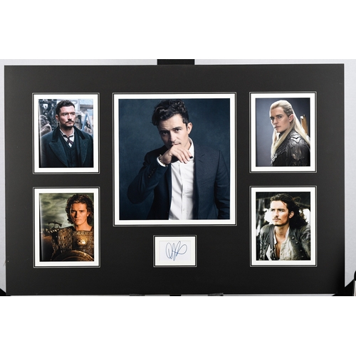 99 - Orlando Bloom Original Signature Presentation