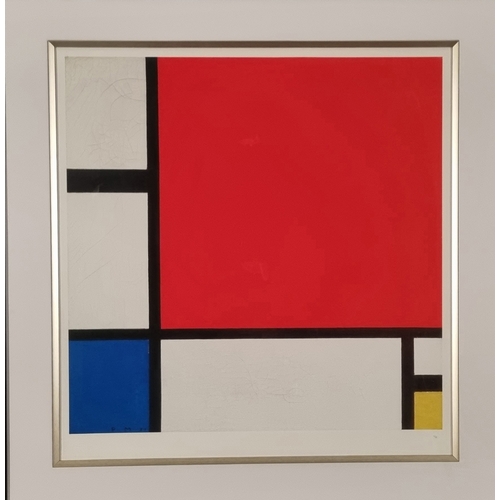 3 - Piet Mondrian Limited Edition. Composition Series