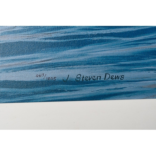 59 - Very Large Limited Edition on Canvas by World Renowned Marine Artist Steven Dews 