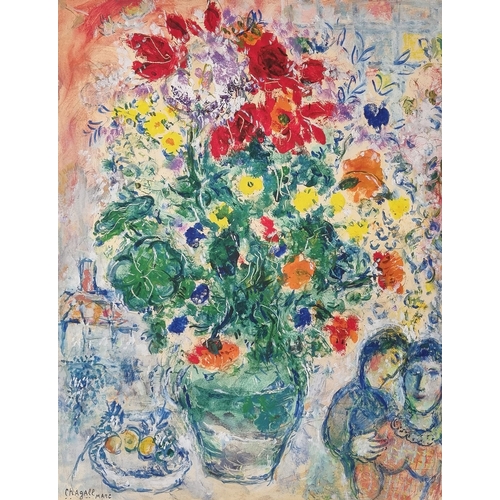 6 - Marc Chagall Limited Edition. 'Grand Bouquet de Renoncules, 1968'