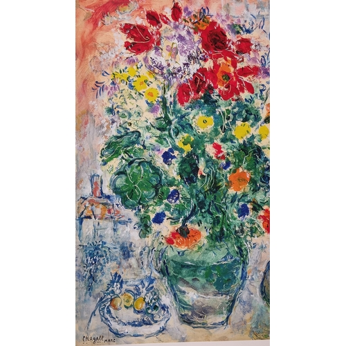 6 - Marc Chagall Limited Edition. 'Grand Bouquet de Renoncules, 1968'