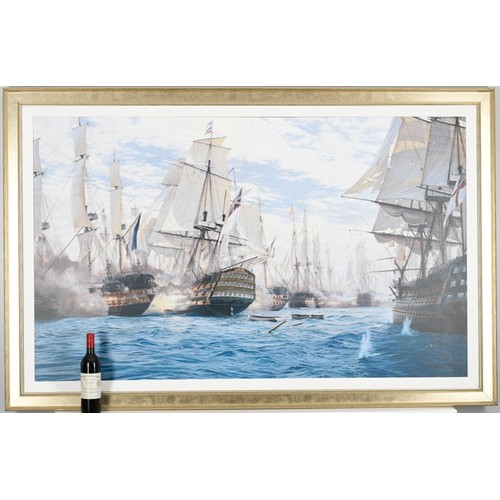 59 - Very Large Limited Edition on Canvas by World Renowned Marine Artist Steven Dews 