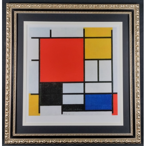 1 - Piet Mondrian Rare Limited Edition. One of 85 only from the Composition Series