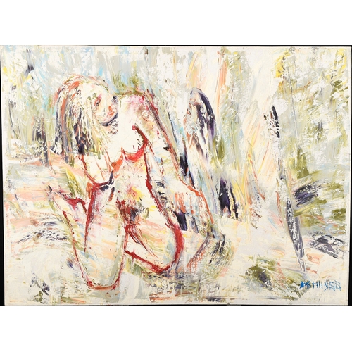 163 - Striking Original Oil on Canvas by Yshi