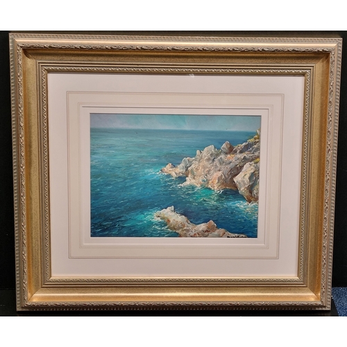 168 - Original Oil by Mario Frederico. Framed