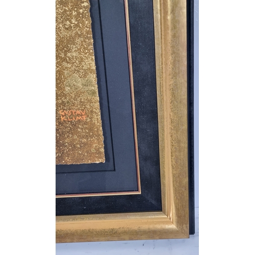 28 - Stunning 22 Carat Gold Gustav Klimt 