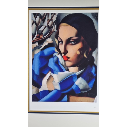 82 - Tamara De Lempicka Limited Edition with Lempicka Estate (New York) Authenticated Certificate.