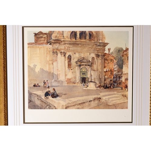 92 - Sir Russell Flint Limited Edition “Campo San Trovaso, Venice”