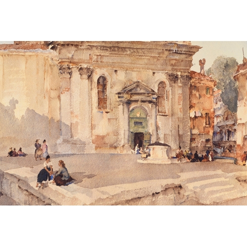 92 - Sir Russell Flint Limited Edition “Campo San Trovaso, Venice”