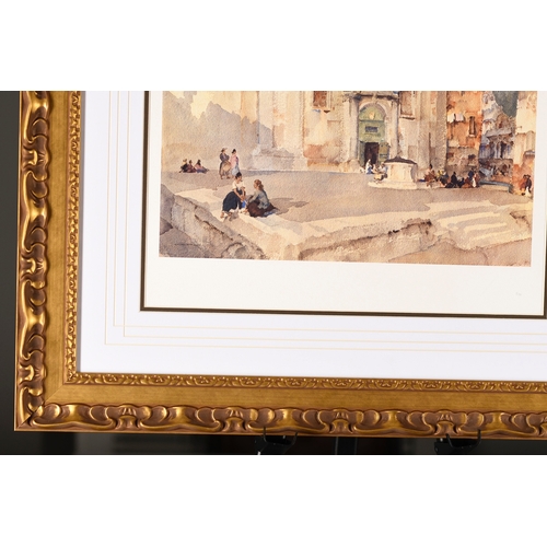 92 - Sir Russell Flint Limited Edition “Campo San Trovaso, Venice”