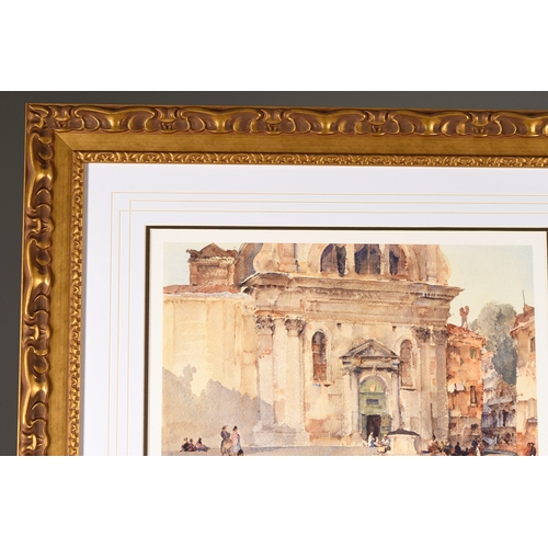 92 - Sir Russell Flint Limited Edition “Campo San Trovaso, Venice”