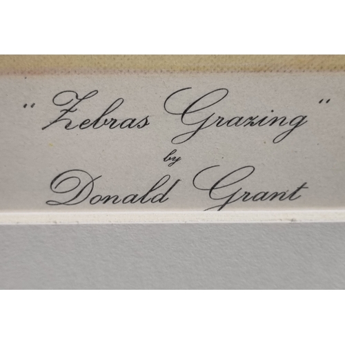 94 - Rare Donald Grant MBE Signed Limited Edition