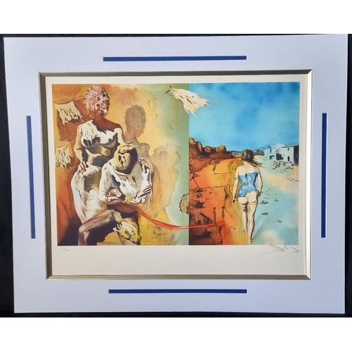 116 - Salvador Dali Limited Edition signed.