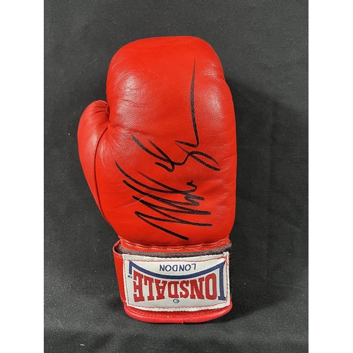 147 - Mike Tyson signed Lonsdale glove