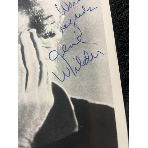 182 - GENE WILDER Signed photograph