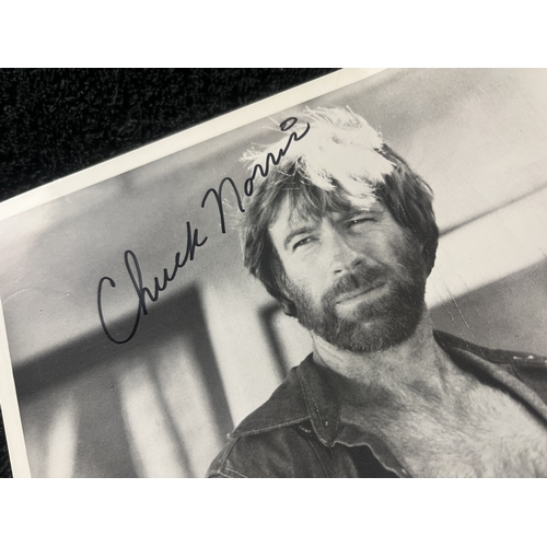 206 - CHUCK NORRIS & DENNIS FARINA Signed photographs