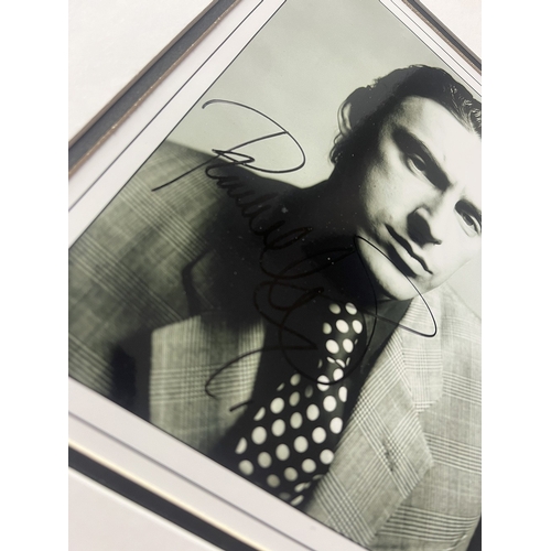 228 - PAUL WELLER Signed photograph in mounted display