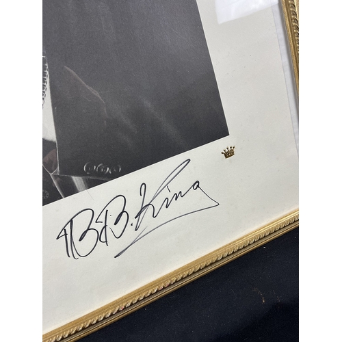 231 - BB King signed limited edition photograph