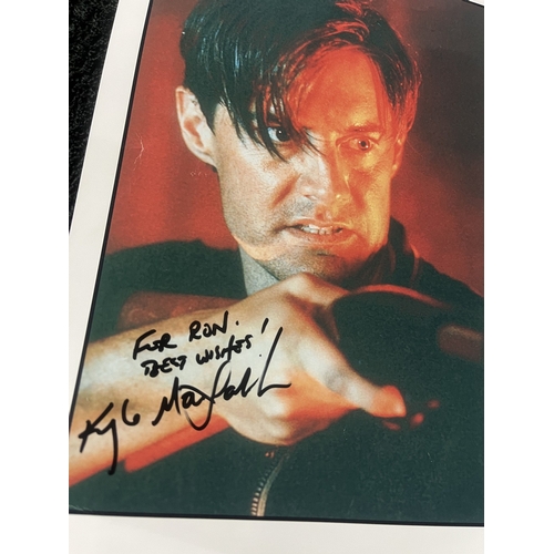 251 - VIN DIESEL & KYLE MacLACHLAN Signed photographs