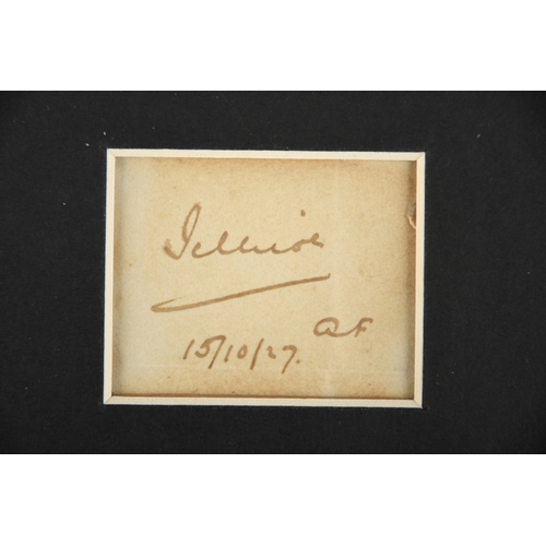 272 - Admiral John Jellicoe (1859 - 1935)  Original Signature dated 1927.