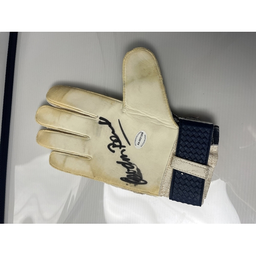 295 - Gordon Banks signed glove