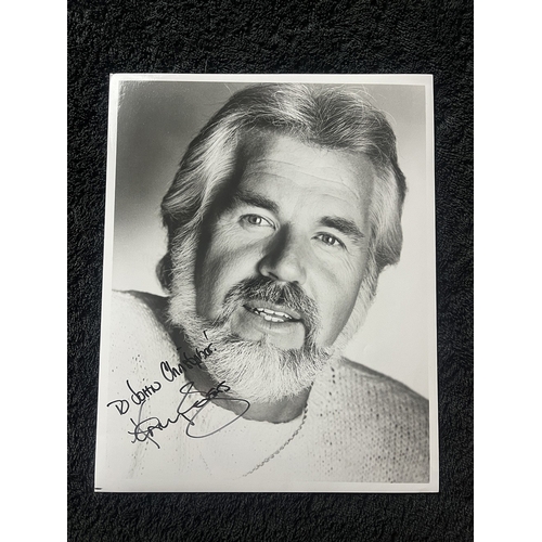 332 - KENNY ROGERS Signed photograph