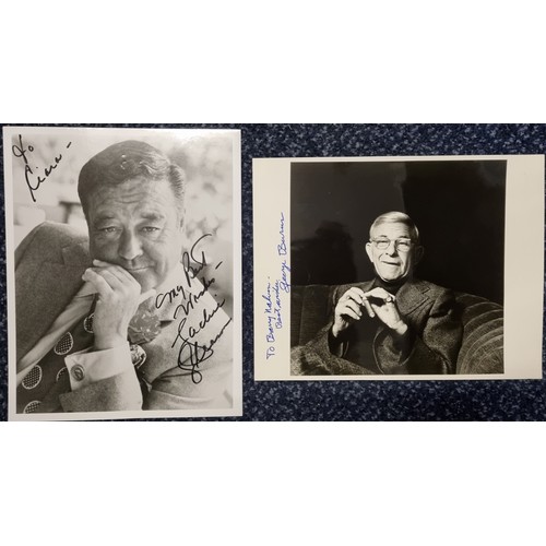 329 - JACKIE GLEASON & GEORGE BURNS Signed