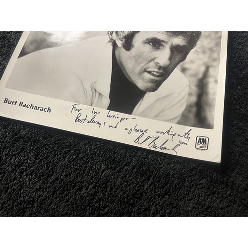 304 - BURT BACHARACH Signed